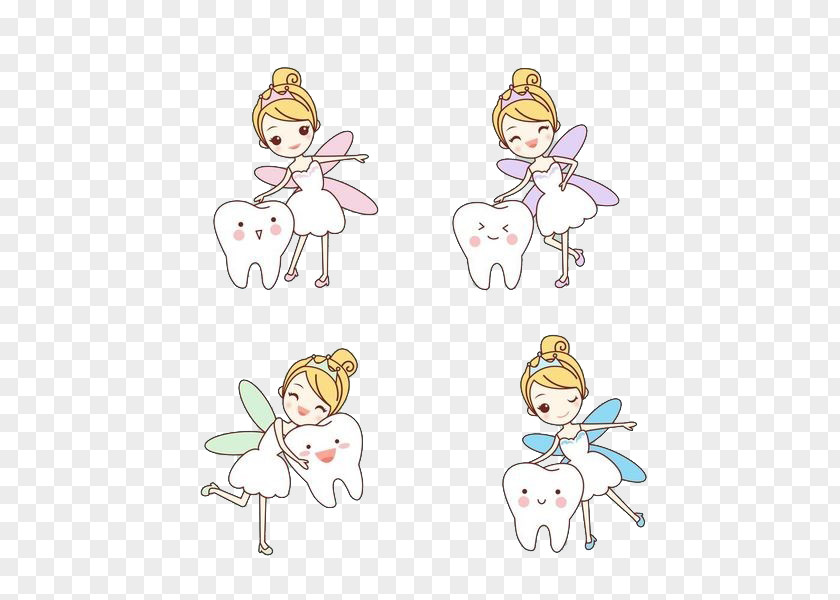 Magic Elves And Teeth Tooth Fairy Human Dentist PNG