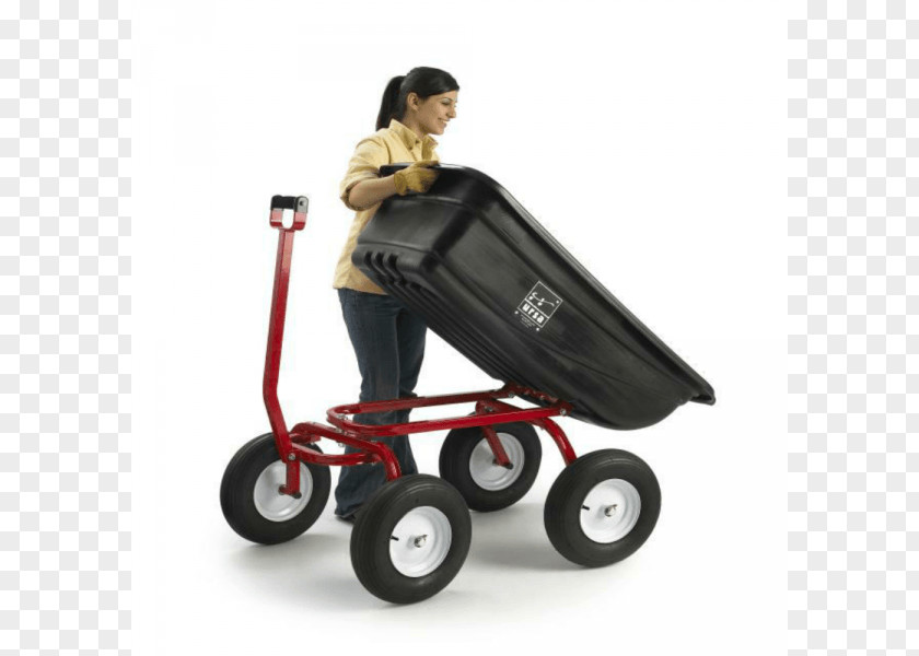 Push Cart Wagon Dump Truck Trailer PNG