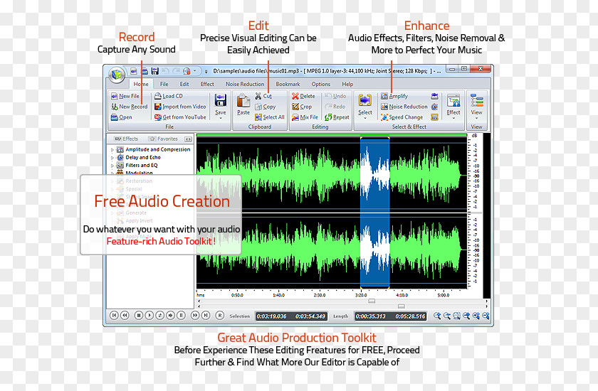 Computer Program Audio Editing Software Sound Editor Free PNG