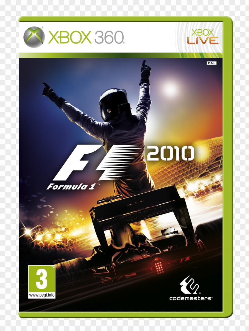 Formula 1 F1 2010 Xbox 360 2017 2012 PNG