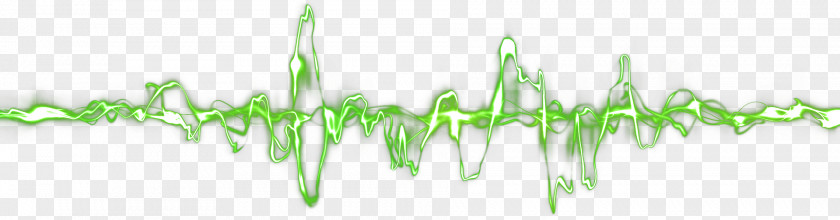 Green Background Radio Wave Sound PNG