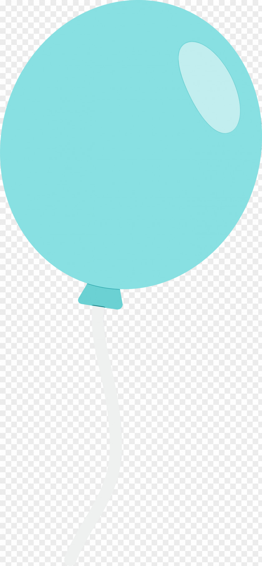 Turquoise Aqua Teal Balloon PNG