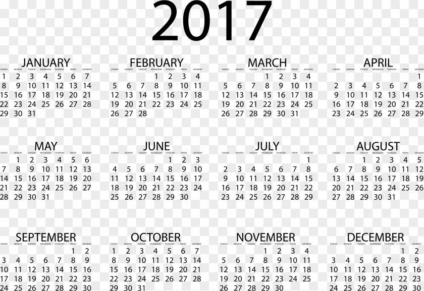 2017 Calendar Picture Date Month Time Pixabay PNG