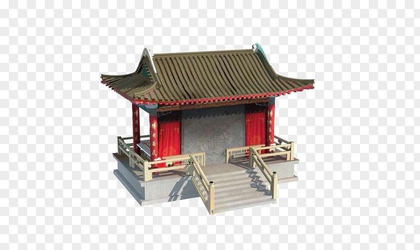 3d Fast Modeling Shinto Shrine Chinese Architecture Roof PNG