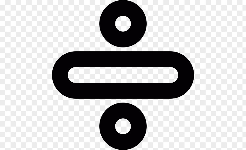 Division Obelus Symbol Sign PNG