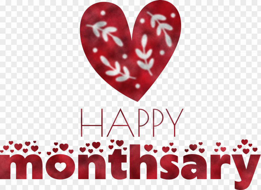 Happy Monthsary PNG