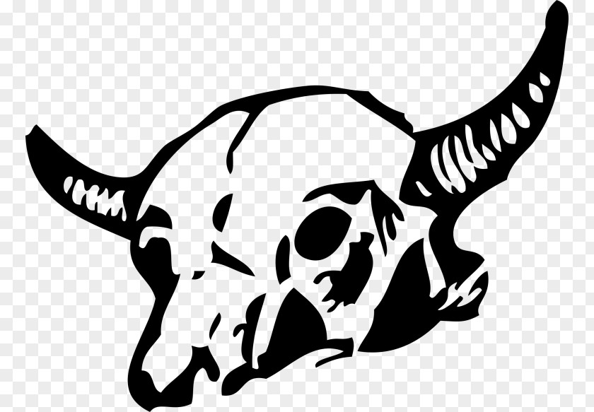 Skull Texas Longhorn Drawing Clip Art PNG