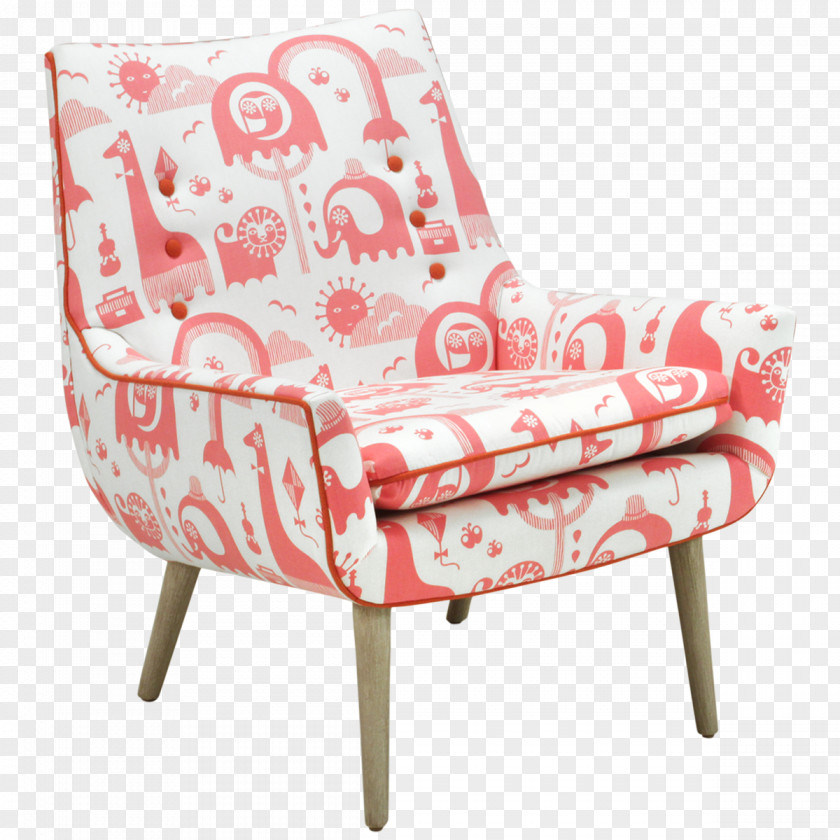 Chair Jonathan Adler Mrs. Godfrey In Jungle Peony Product Design PNG