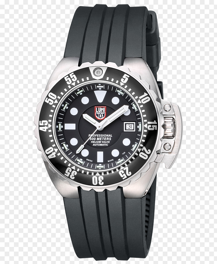 Deep Sea Diver Luminox Diving Watch Automatic Strap PNG