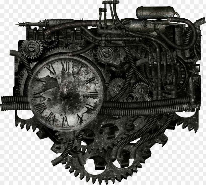 Diablo Machinery Industrial Revolution Steampunk Steam Engine Machine PNG