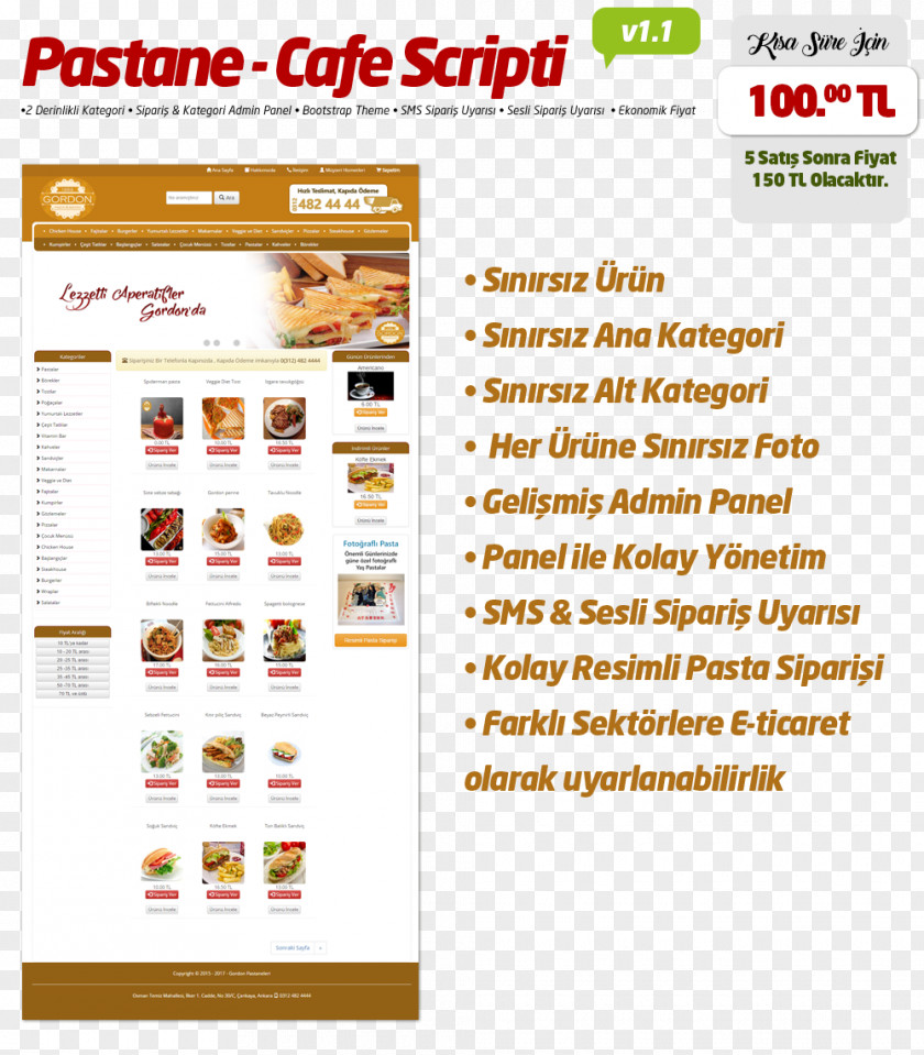 Pastane Web Page Pâtisserie E-commerce Cafe Cake PNG
