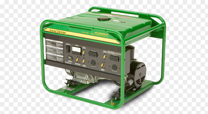 Electric Generator John Deere Engine-generator Electricity PNG