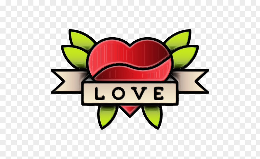 Emblem Heart Text Clip Art Logo PNG