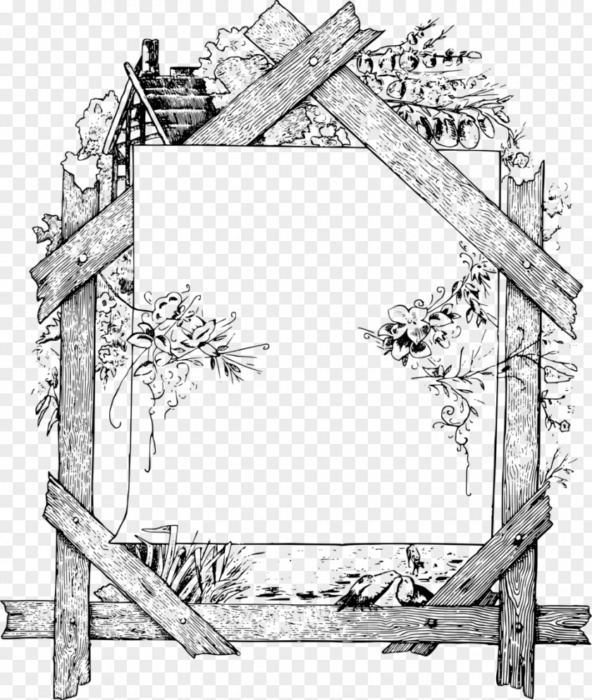 Frame Wooden Borders And Frames Picture Clip Art PNG
