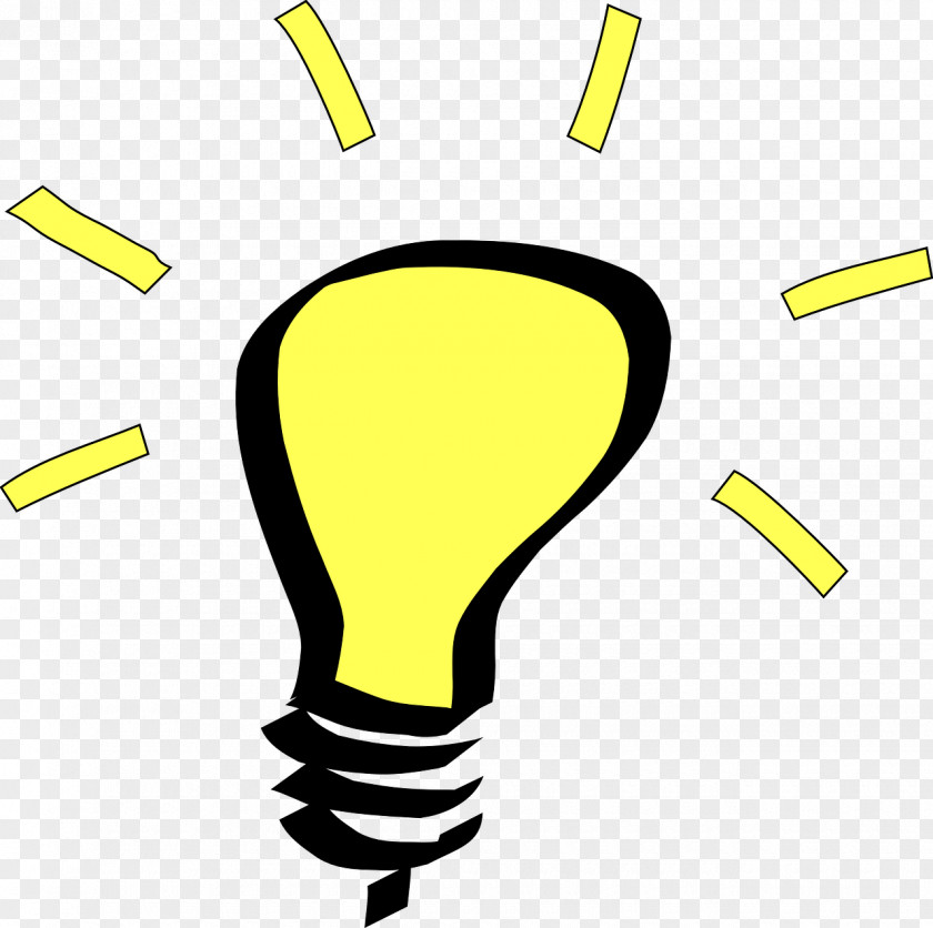 Light Bulb Incandescent Idea Clip Art PNG
