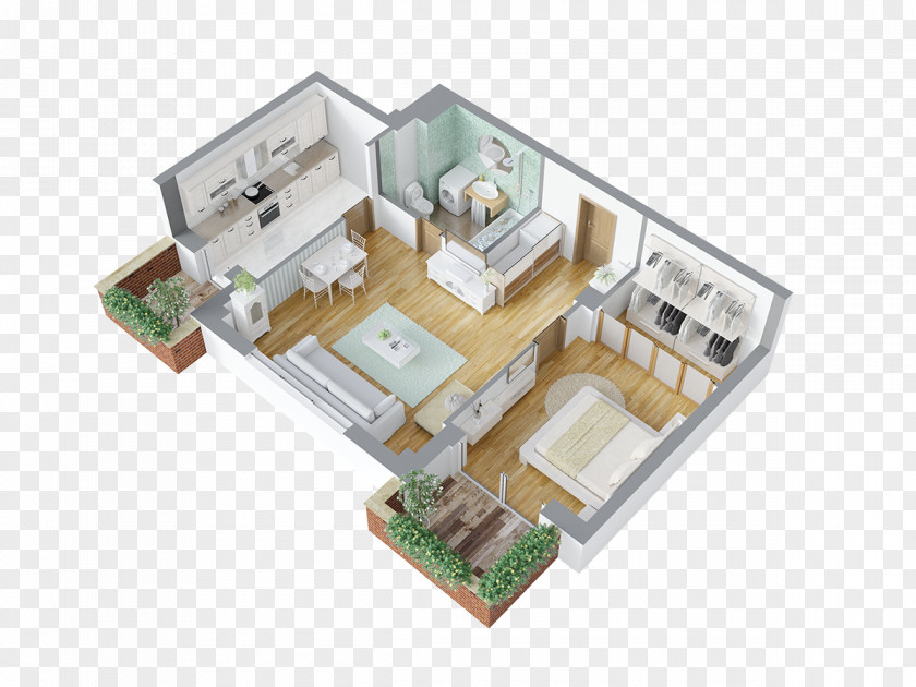 Apartments Electronic Component Floor Plan Electronics PNG