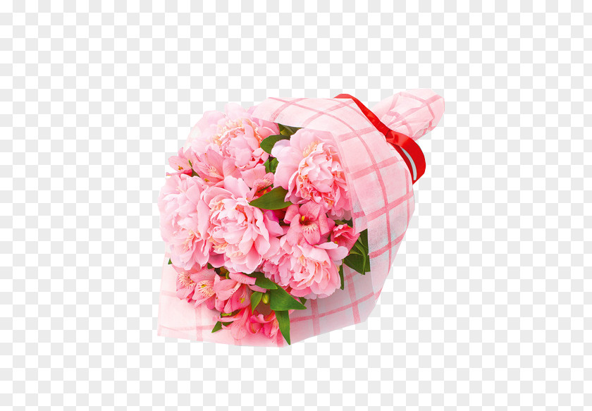 Bouquet Of Flowers Garden Roses Flower Pink PNG