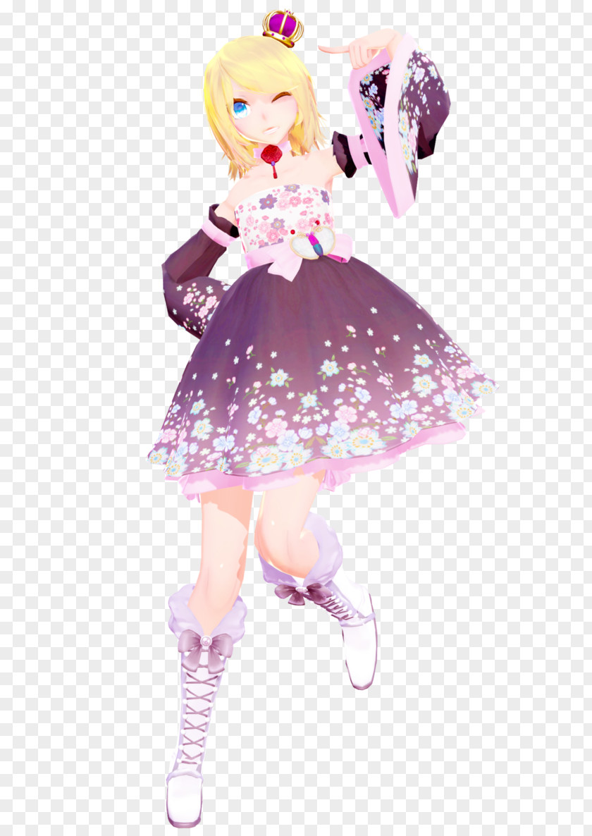 Lilac Violet Costume Barbie PNG