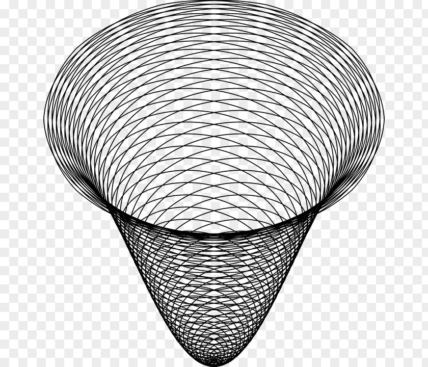 Line Spiral Drawing Cone PNG