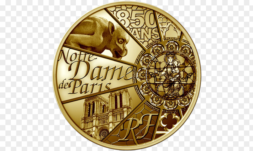 Paris Notre Dame Notre-Dame De Monnaie Euro Coins PNG