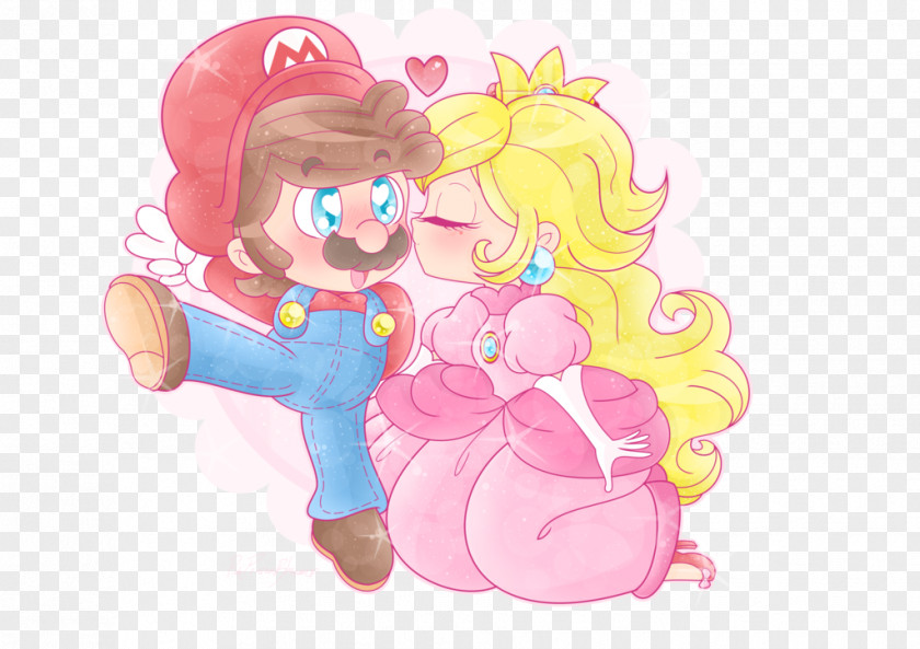 Peach Blossom Mario Bros. Cartoon PNG