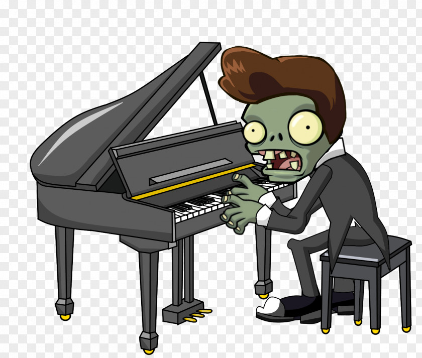 Piano Plants Vs. Zombies 2: It's About Time Grand Musical Instruments PNG