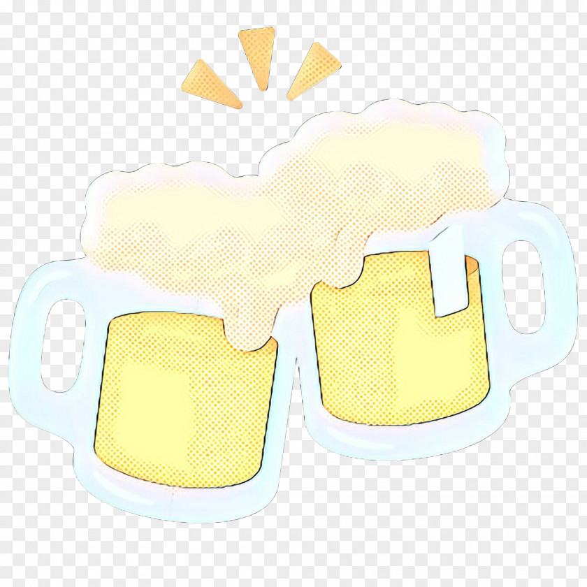 Sticker Mug Yellow Clip Art PNG