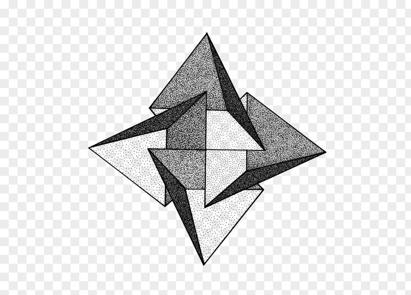 Triangle Penrose Geometry Tattoo Geometric Shape PNG