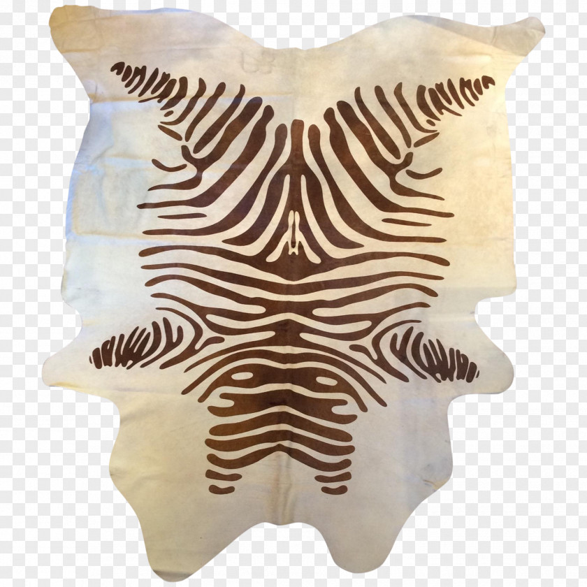 Zebra Cowhide Carpet Animal Print PNG