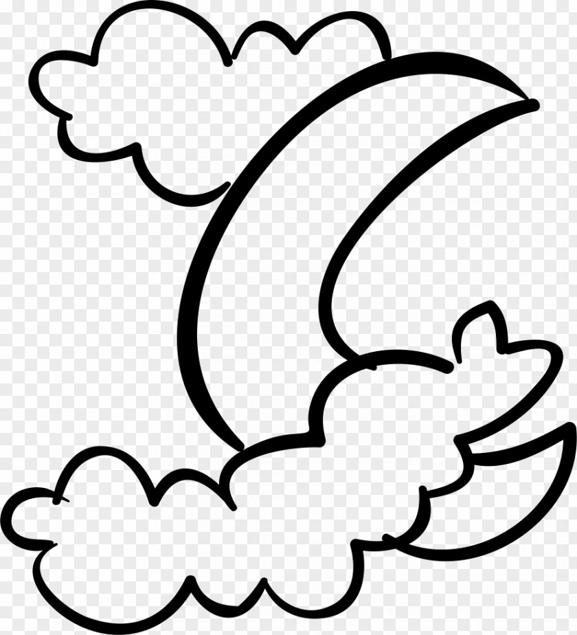 8 Svg Crescent Lunar Phase Moon Halloween Drawing PNG