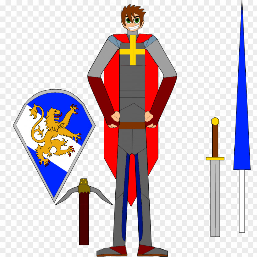 Accompanied Cartoon Clip Art Illustration Lion Middle Ages Outerwear PNG