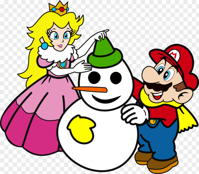 Mario Princess Peach Series Clip Art PNG