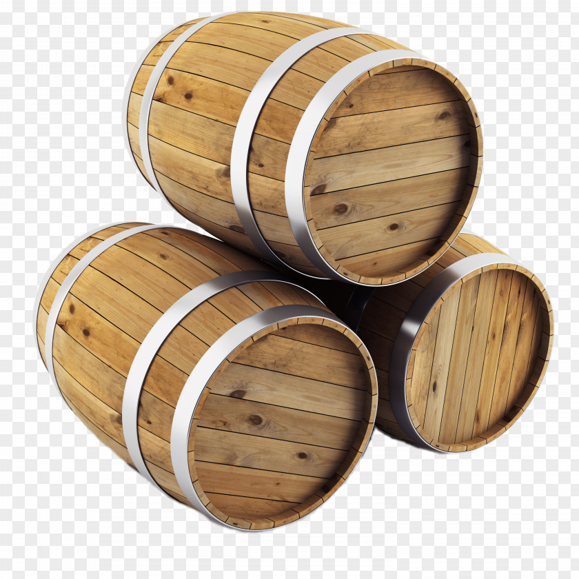 Oak Barrel Wine Whiskey Stock Photography PNG