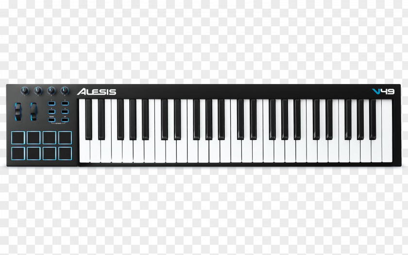 Piano Keyboard MIDI Controllers Musical PNG