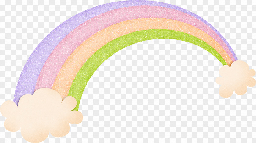 Rainbow Text Illustration PNG