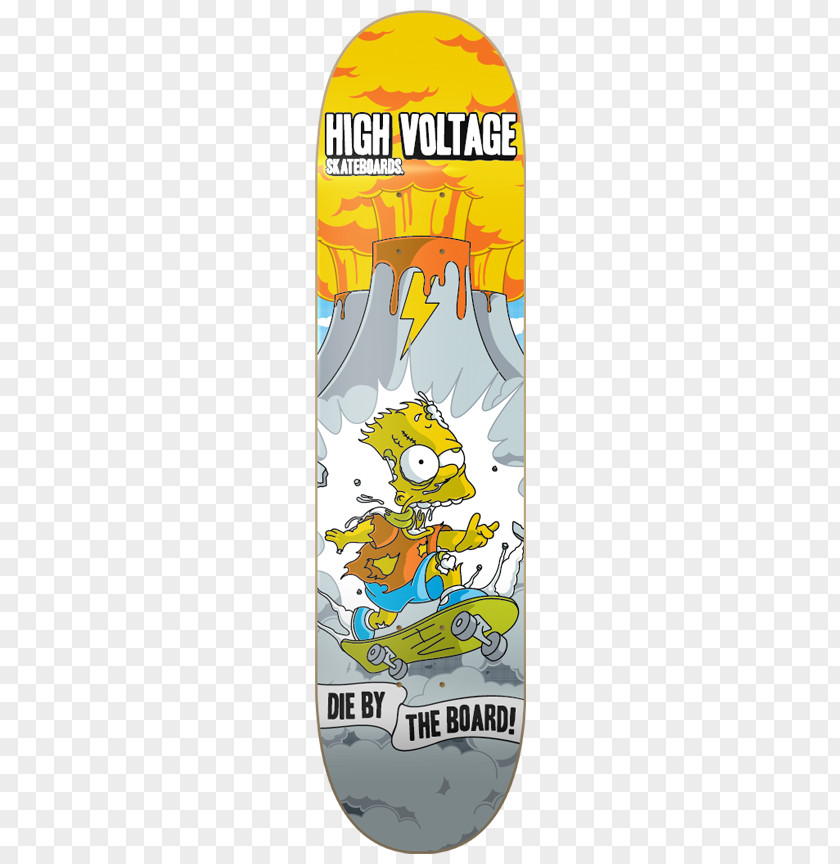 Skateboard The Simpsons Skateboarding Bart Simpson Roller Skating PNG