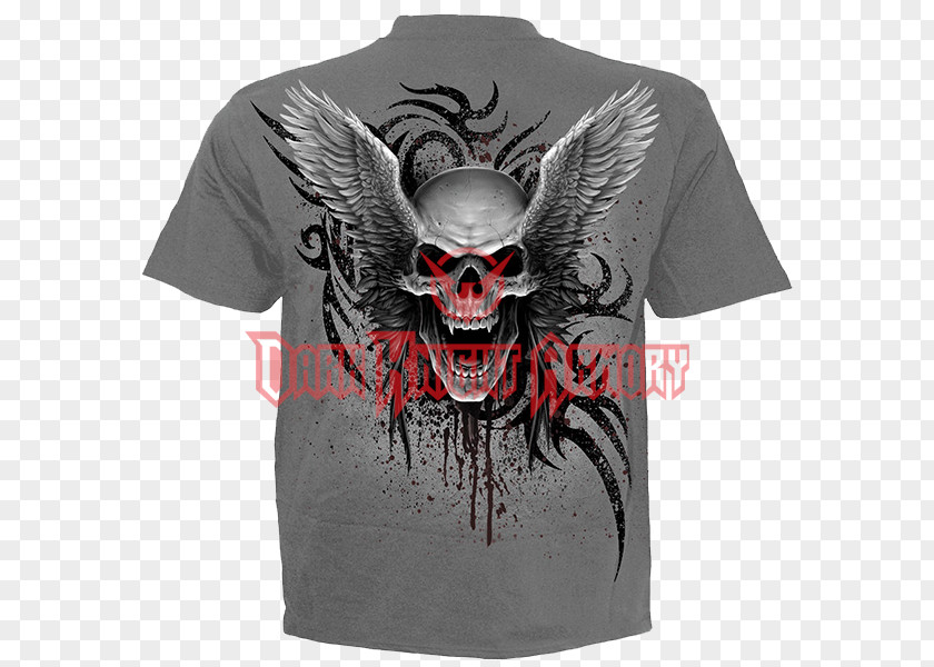 T-shirt Hoodie Clothing Human Skull Symbolism Sleeve PNG