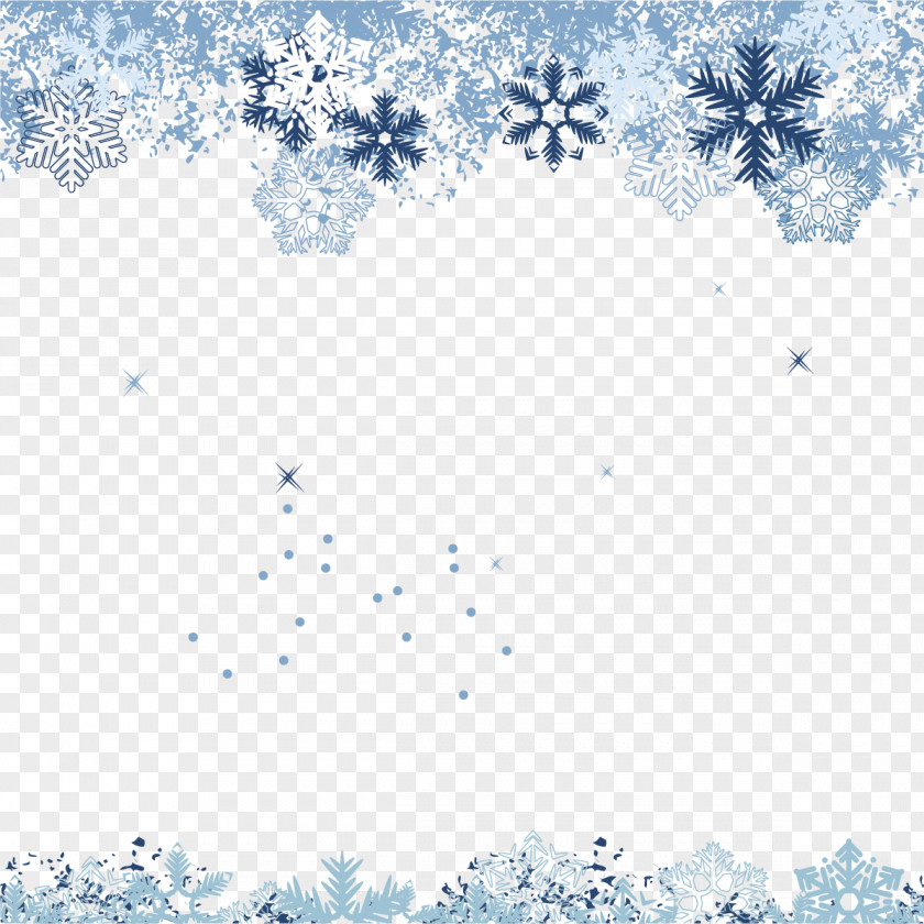 Winter Snowflake Background Snow PNG