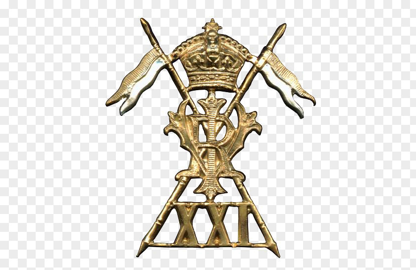 Cavalry Regiments Of The British Army 17th/21st Lancers Cap Badge PNG