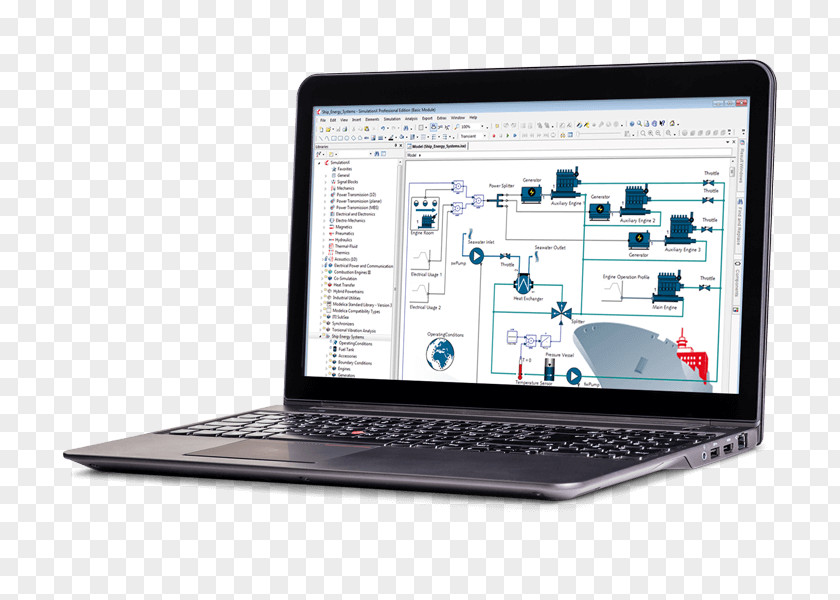 Energy Efficiency SimulationX Mechanical Engineering Computer Simulation Software PNG