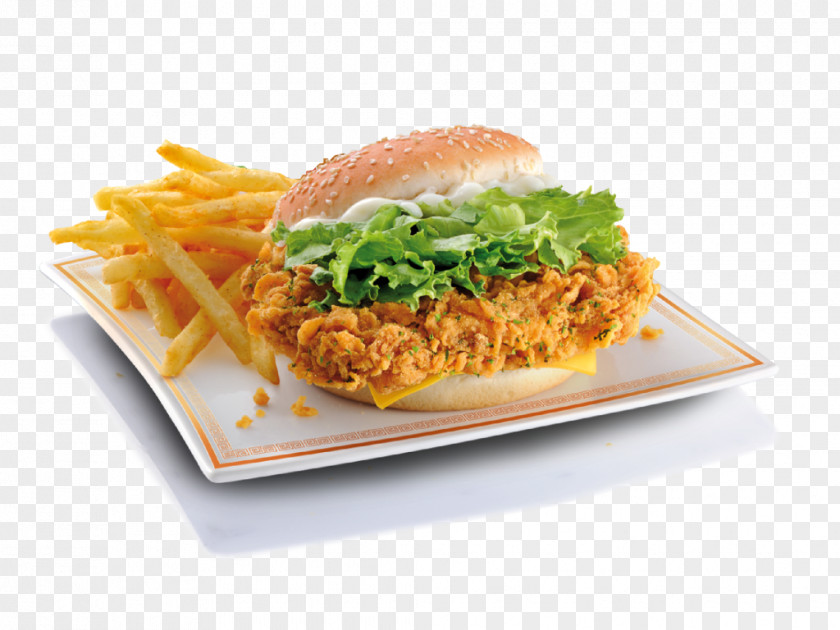 Fried Chicken Korokke KFC Hamburger PNG