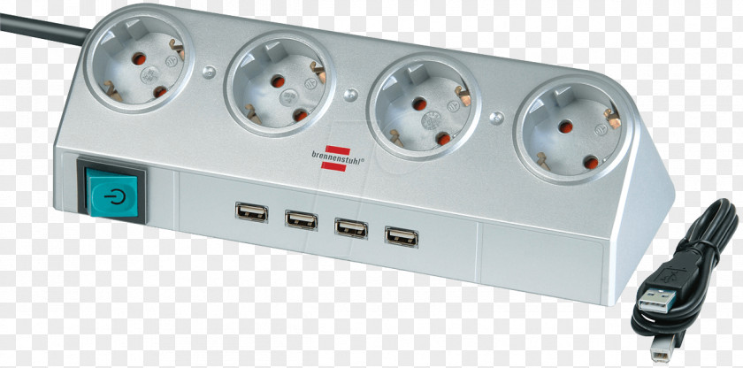 Laptop USB Power Strips & Surge Suppressors AC Plugs And Sockets Electrical Switches PNG