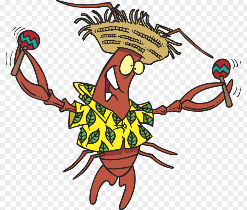 Watercolor Crab Dance Animation Cartoon PNG