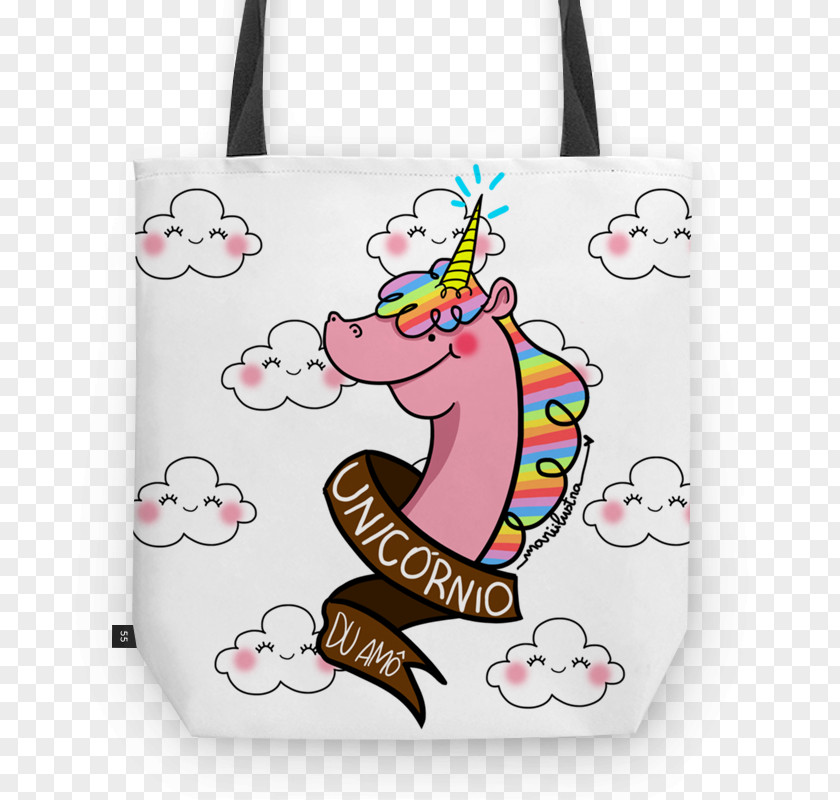 ZipER Tote Bag Art Handbag Mariana Unicorn PNG