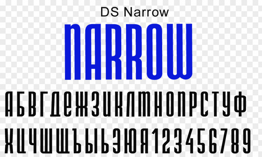 Narrow Узкий шрифт Logo Brand Area Font PNG