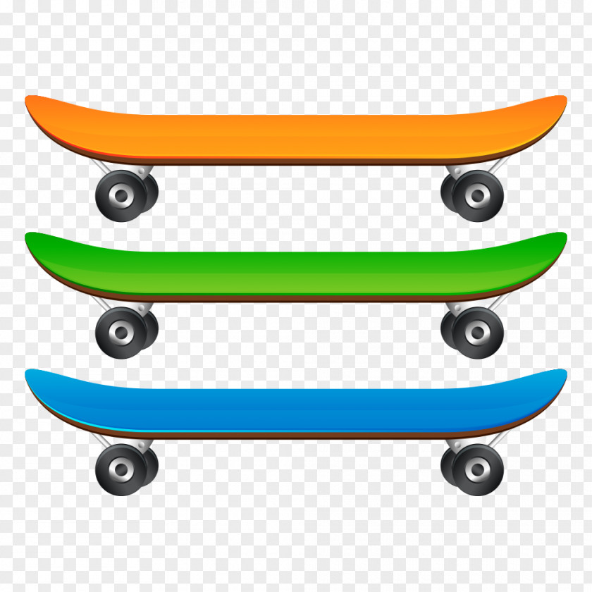 Skateboard Skateboarding Extreme Sport Clip Art PNG