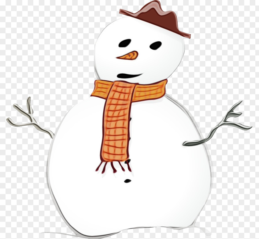 Snowman Cartoon PNG