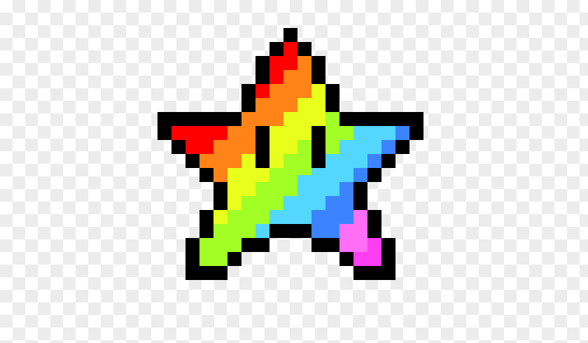 Color By Number RAINBOW Number2D & 3D Pixel ArtRainbow Stars Art PNG