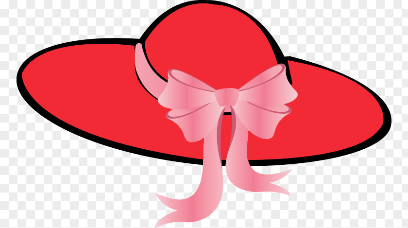 Fancy Hat Cliparts Red Society Sun Woman Clip Art PNG
