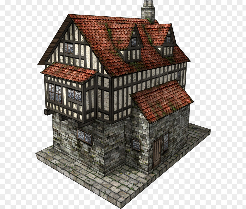 House Middle Ages Shed Medieval Architecture Facade PNG